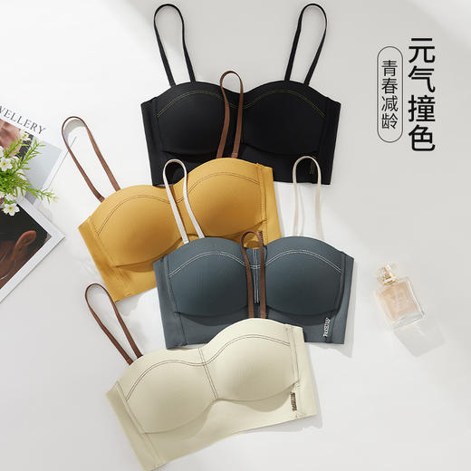雅黛丽内衣小胸聚拢显大手掌杯文胸无钢圈收副乳防下垂全罩杯胸罩 商品图4