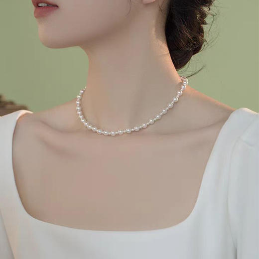 【贝诗珠宝】 人造珍珠首饰系列（人造澳白、大溪地、akoya、真多麻）项链手链耳钉 礼盒装 商品图10