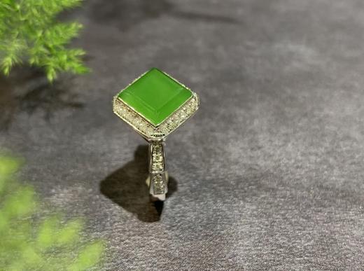 【御珠宫坊】金镶碧玉戒指 商品图3