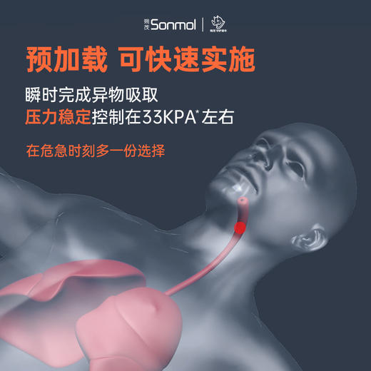 朔茂Sonmol  便携款 海姆立克防噎仪防窒息急救自救海姆立克神器 商品图1