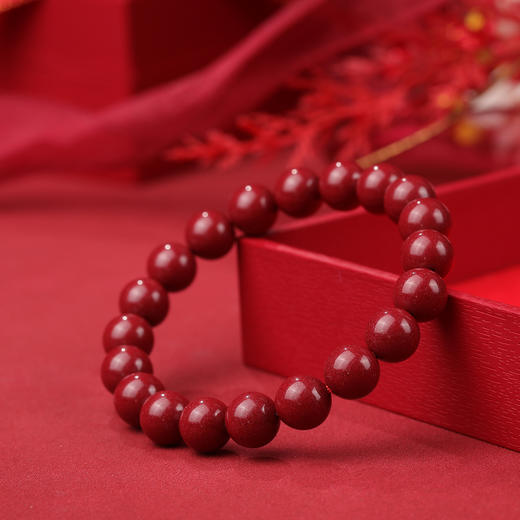 【大人小孩都能戴 经典百搭不挑人】珩钻 国潮系列朱砂手串 商品图14