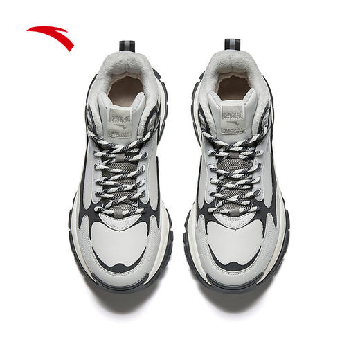 安踏寻界丨加绒保暖高帮大棉鞋男冬季厚底增高休闲运动鞋112448966 商品图6