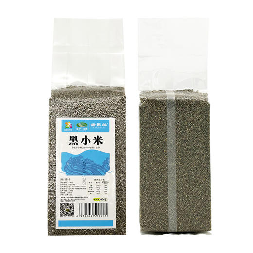 甘肃会宁 黑小米400g*3袋  【木兰优选】 商品图4