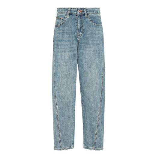 【2件9折】【Petit Bari】不对称牛仔裤 商品图1