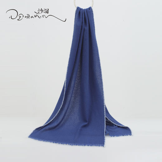 西藏手工氆氇羊绒围巾SJF94P391W 商品图13