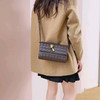 【顺丰包邮】33119头层羊皮编织小方包新款单肩斜挎包0132 商品缩略图1