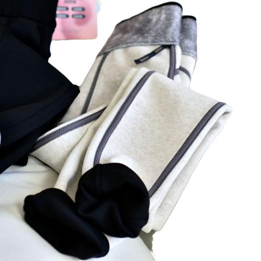 【加厚貂绒高腰小黑裤】【专柜品质】冬季女装高腰紧身加绒加厚收腹芭比外穿小黑裤 商品图12