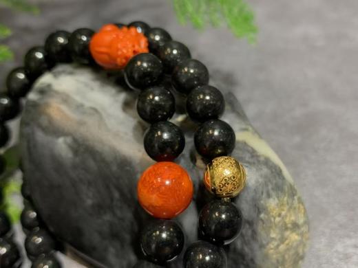 【御珠宫坊】墨玉子料珠串 商品图4