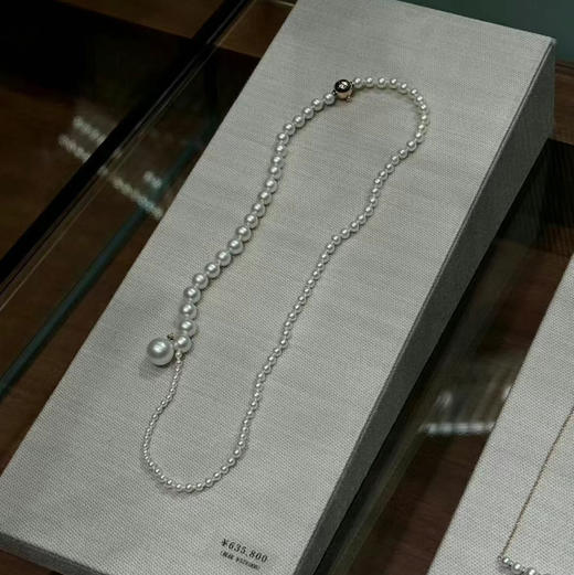 定制回馈！设计师款 不规则之美 很考验配珠能力一款珠珠 淡水ji强光 不规则渐变 chao漂亮 纯银镀金配件 珠子3-9mm 渐变 松弛感满格 时髦 很特别的款式 商品图1