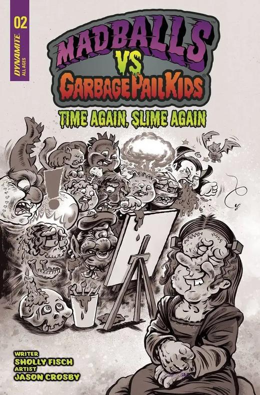 疯球vs 垃圾桶小子 Madballs Vs Garbage Pail Kids Slime Again 商品图11