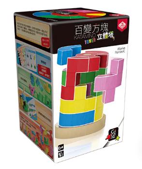 栢龙	百变方块立体塔 桌面游戏 适合年龄6岁+ 中国台湾游戏 BW0580TWRTCA 商品图0