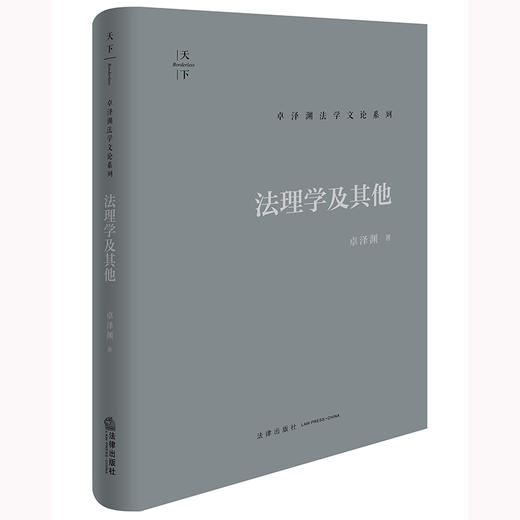 法理学及其他 卓泽渊著 法律出版社 商品图0
