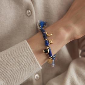 monSecret 日月星辰系列 | 炽光编织流苏手链