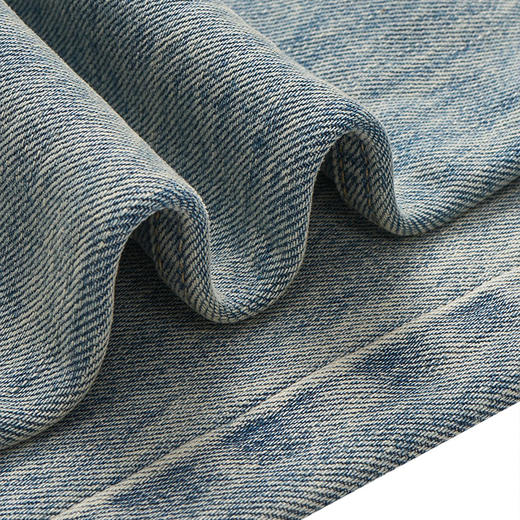 【2件9折】【Petit Bari】复古水洗工装风阔腿牛仔裤（水洗产品） 商品图4