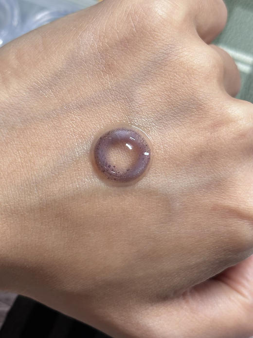 Annie One 幻想家紫 半年抛 两片 14.2mm 参考着色13.4mm 基弧8.6 含水38% 新锐国货 商品图3