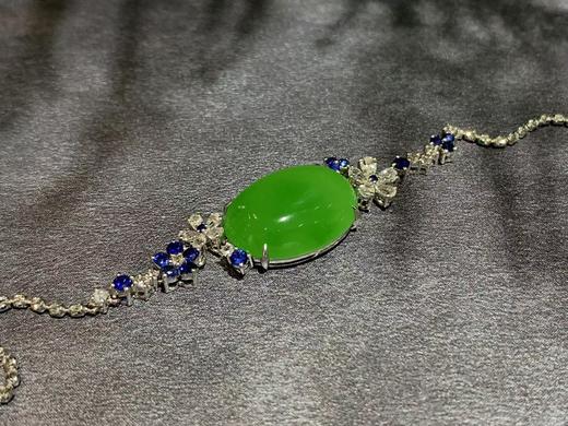 【御珠宫坊】金镶碧玉手链 商品图4