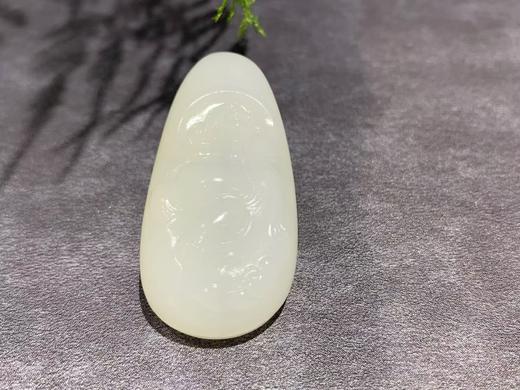 【御珠宫坊】羊脂白玉佛挂件 商品图4