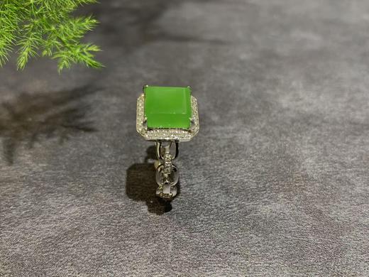 【御珠宫坊】金镶碧玉戒指 商品图4