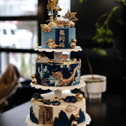 三层男士蛋糕（6+8+10寸） 商品图0