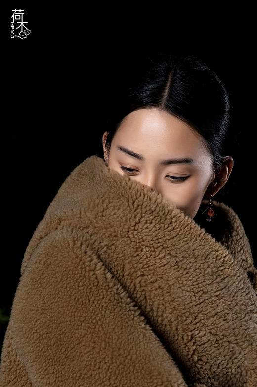 荷木HEMU丨暖茧·连帽长外套 商品图2