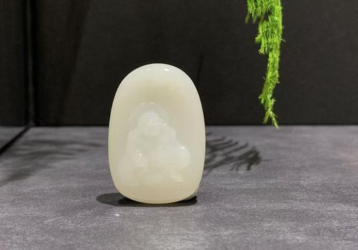 【御珠宫坊】羊脂白玉佛挂件 商品图0