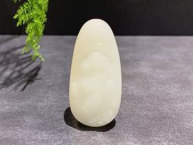 【御珠宫坊】羊脂白玉佛挂件