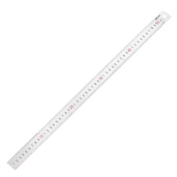 得力(deli)50cm不锈钢直尺 测量绘图刻度尺子 带公式换算表 办公用品 8464 商品图6