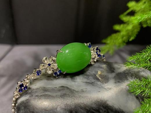 【御珠宫坊】金镶碧玉手链 商品图2