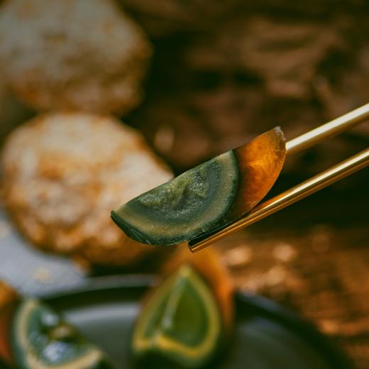 微山湖区万盛德稻壳松花蛋 10枚/20枚 家庭装礼盒装 商品图3