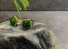 【御珠宫坊】金镶碧玉耳钉 商品缩略图3