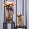 珐琅彩工艺国色天香花瓶豪宅别墅客厅玄关摆件家居饰品罗比罗丹国色天色花瓶【不支持补差，非质量问题不退不换】S 商品缩略图4