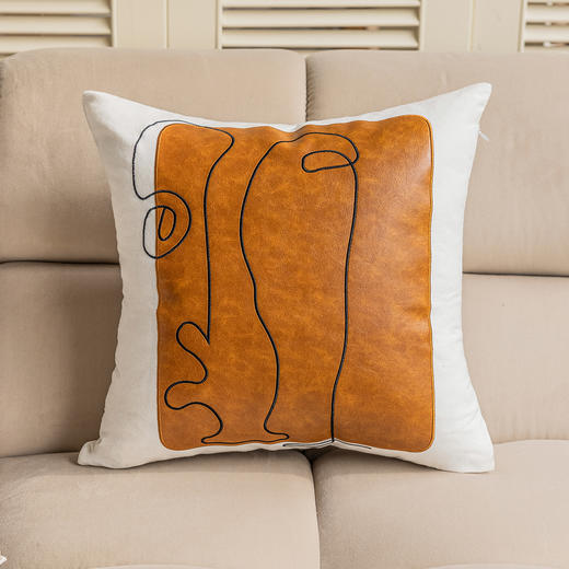 【多色可选】娜家北欧高级抱枕45*45cm/腰枕30*50 商品图2