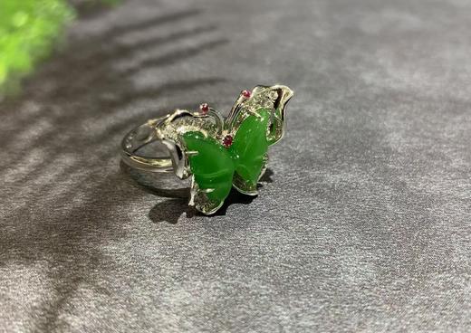 【御珠宫坊】金镶碧玉戒指 商品图4