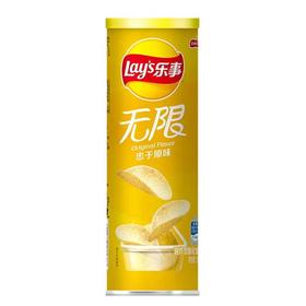 乐事薯片美国经典原味罐装104g/罐