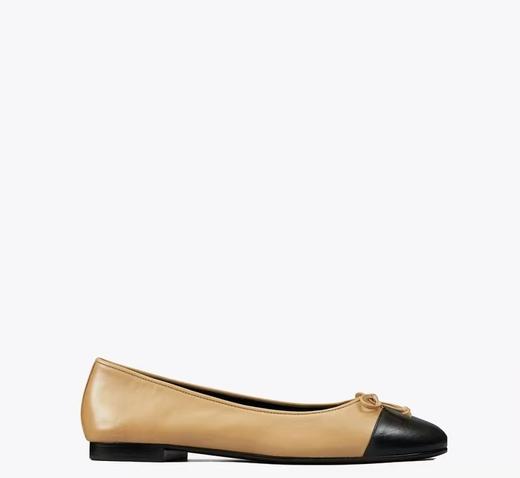 TORY BURCH 芭蕾平底鞋女  154513-200-F 姜饼黄.【鞋底有膜，试穿小心】 商品图2