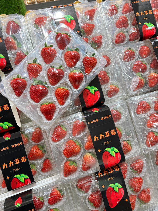 【新上市】丹东红颜草莓一盒 商品图0