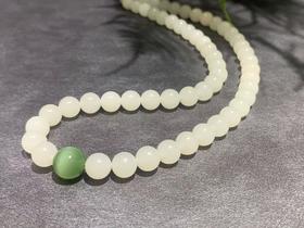 【御珠宫坊】羊脂白玉项链