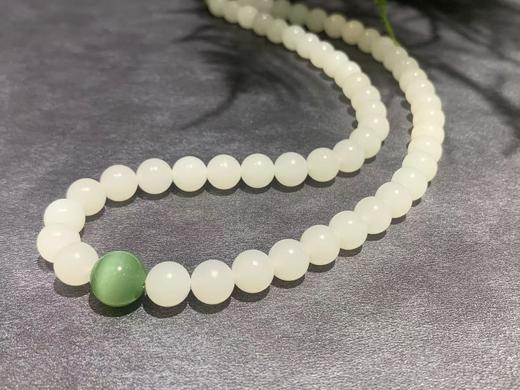 【御珠宫坊】羊脂白玉项链 商品图0