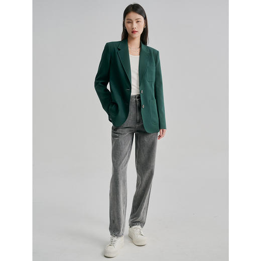 棉仓336619007-香蕉裤2.0立体藏肉显瘦牛仔裤 商品图2