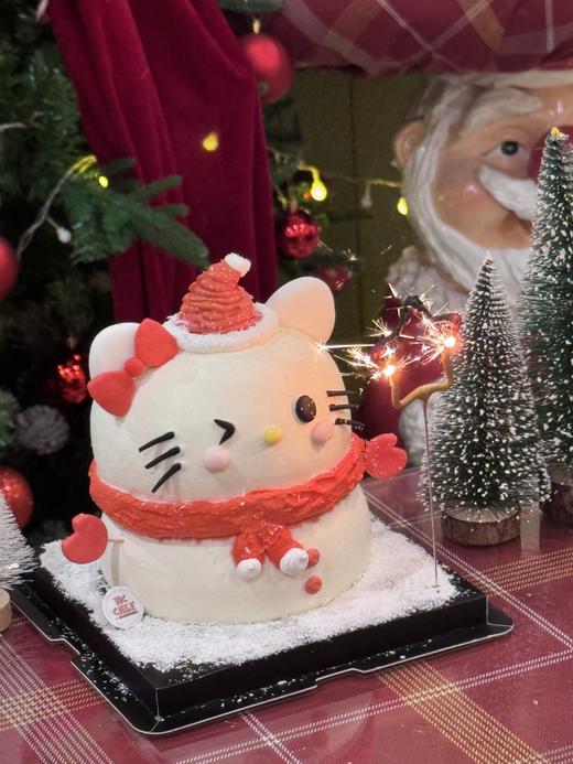 kt猫雪人版蛋糕 商品图1