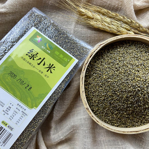 甘肃会宁 绿小米400g*3袋  【木兰优选】 商品图0