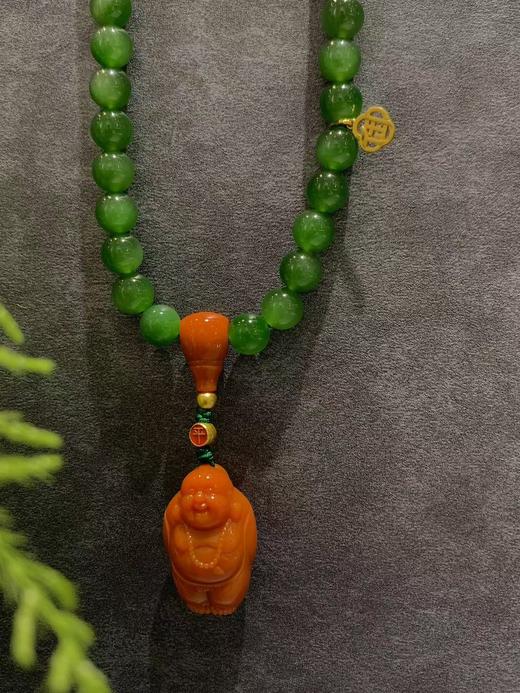 【御珠宫坊·传承系列】碧玉108珠串 商品图4