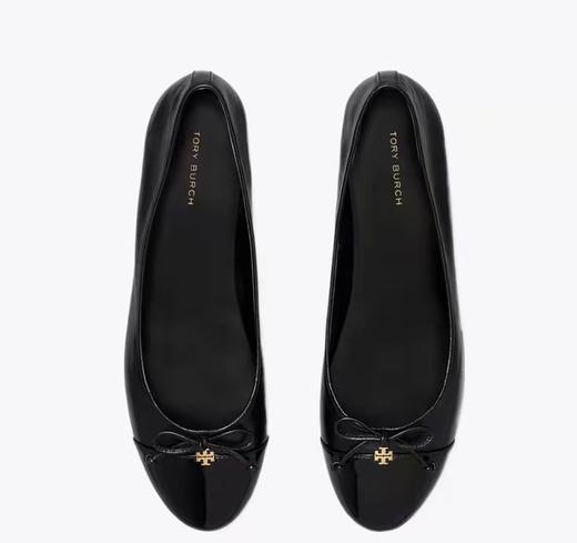 TORY BURCH 芭蕾平底鞋女  154511-004-F 黑色.【鞋底有膜，试穿小心】 商品图0