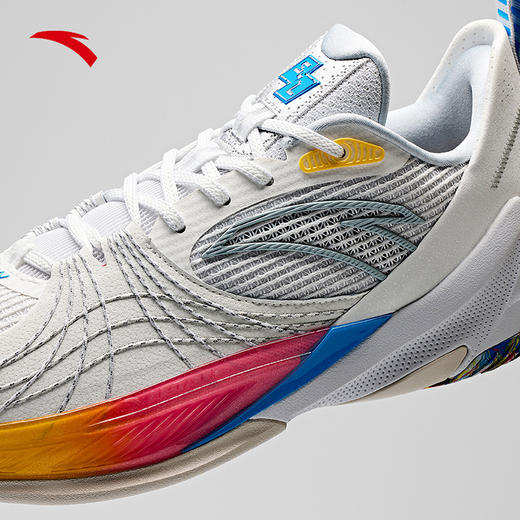 安踏速决6篮球鞋丨全掌氮科技专业篮球鞋稳定支撑防滑耐磨运动鞋112511108 商品图5