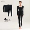【59.9/2套】芬腾同款轻暖肌底衣套装女秋冬玻尿酸无痕高弹保暖美肤自发热秋衣秋裤套装 商品缩略图1