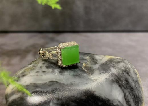 【御珠宫坊】金镶碧玉戒指 商品图2