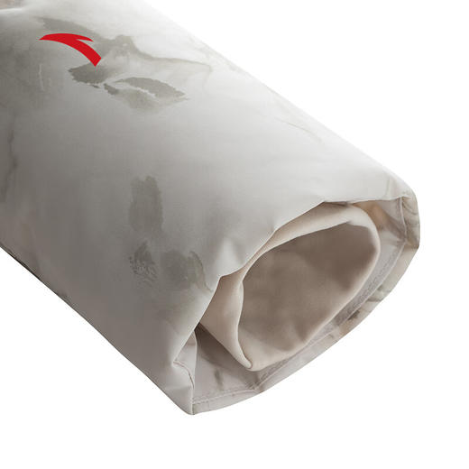 安踏速暖羽绒丨连帽羽绒服女冬季新款满印休闲保暖外套162447945N 商品图2