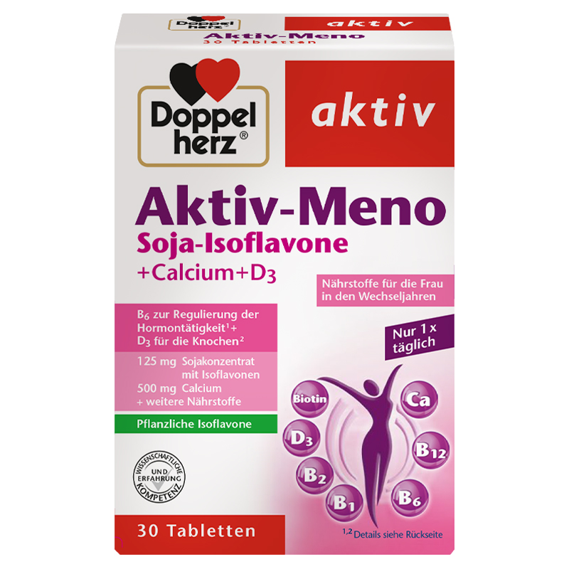 【德国双心】浓缩大豆异黄酮*1-3盒装