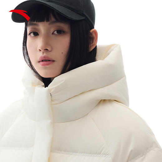 安踏（ANTA）多彩羽绒服丨短款面包服外套女冬季保暖休闲防风棉服162448902N 商品图2