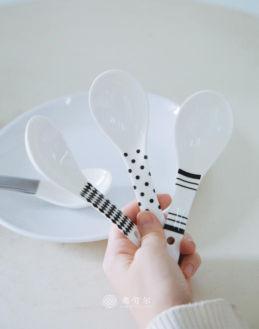 陶瓷勺子（5支/盒） 商品图1